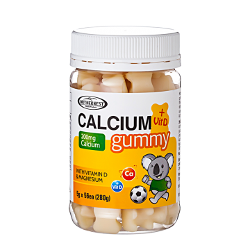 Calcium + Viamin D3 Gummy 5*56 280g